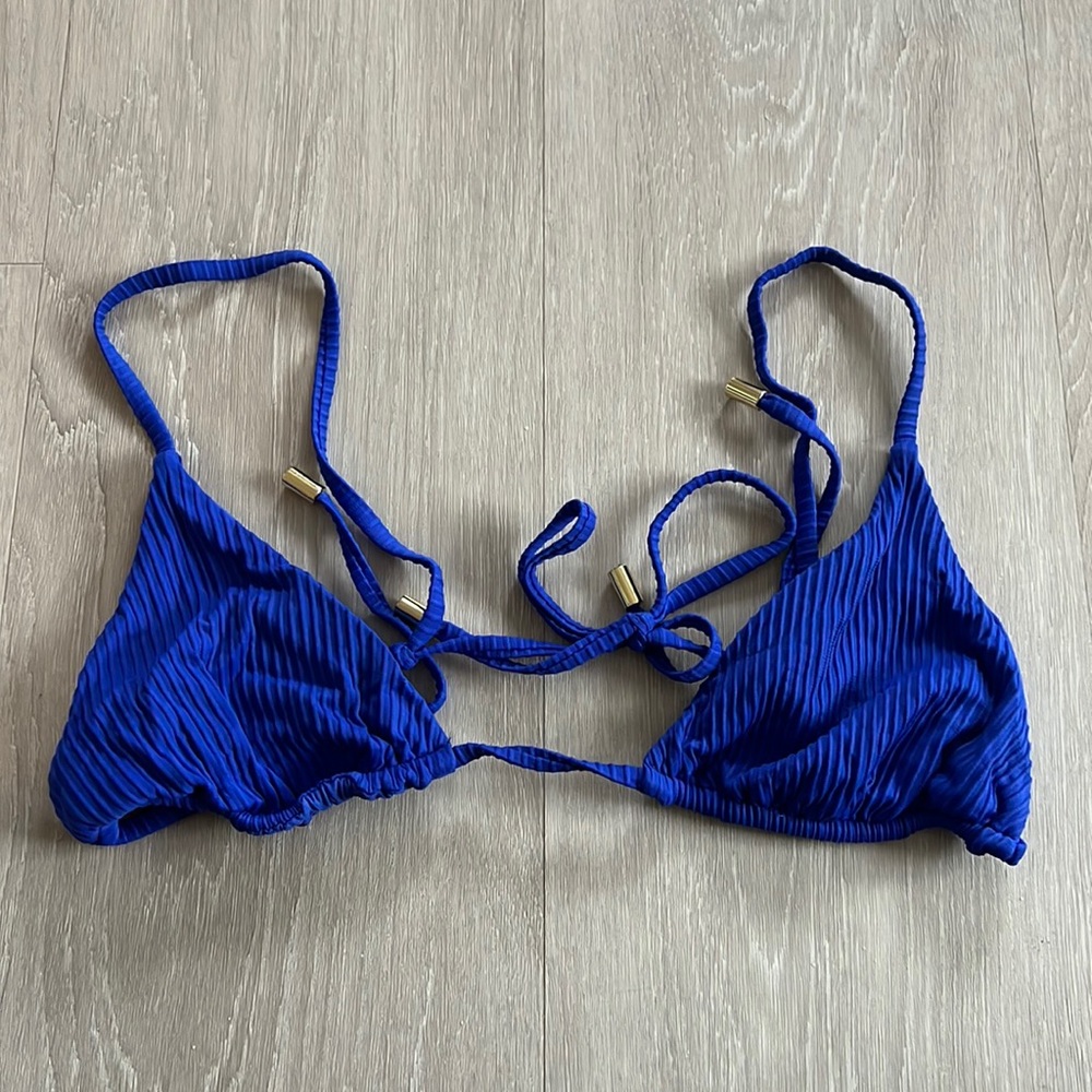 Monday Swimwear Palma Top Rib-knit